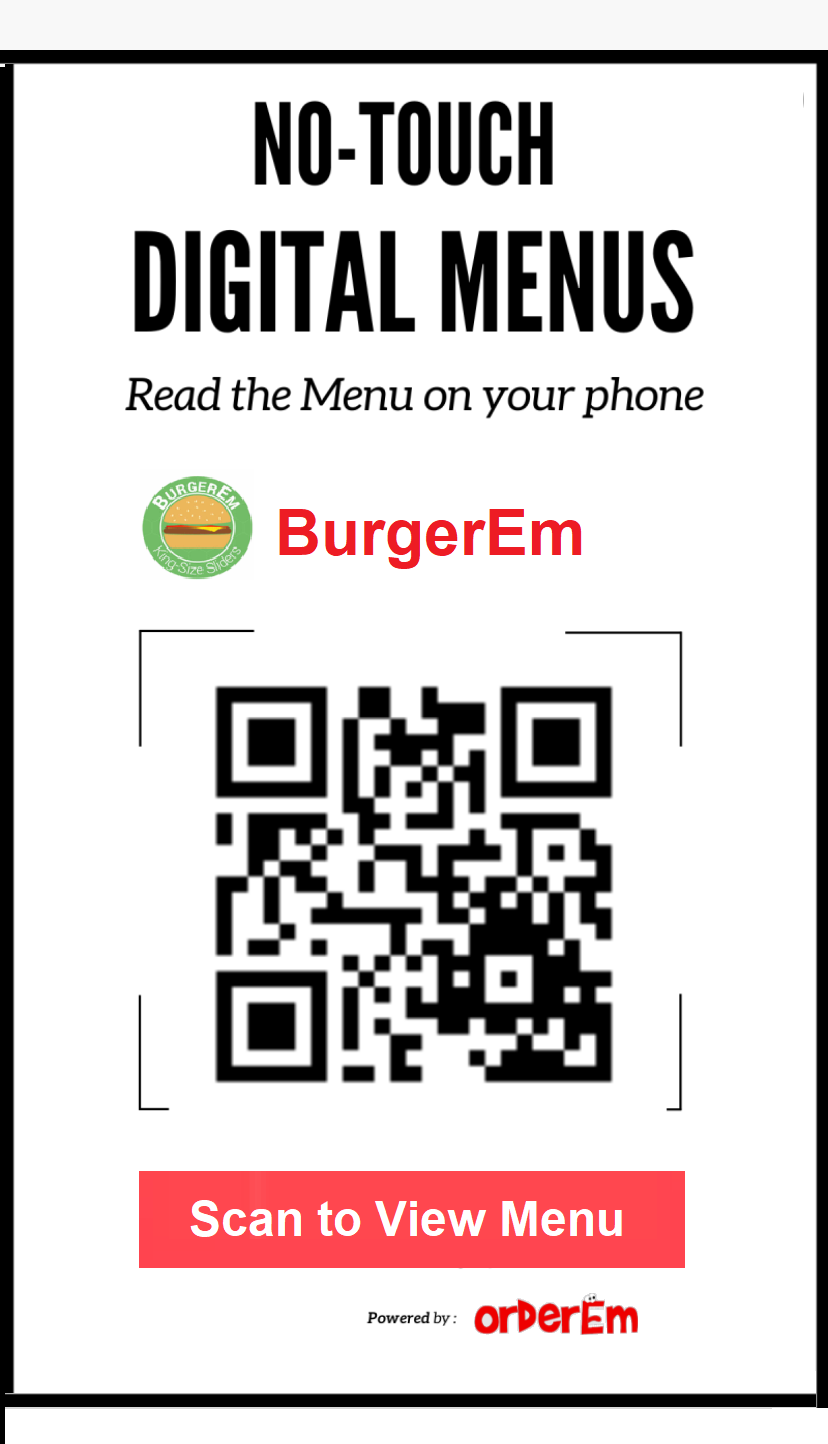 No Touch Digital Menus For Free 